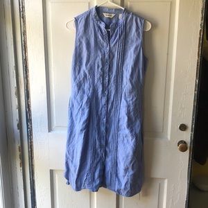 LL Bean Linen Tunic Dress